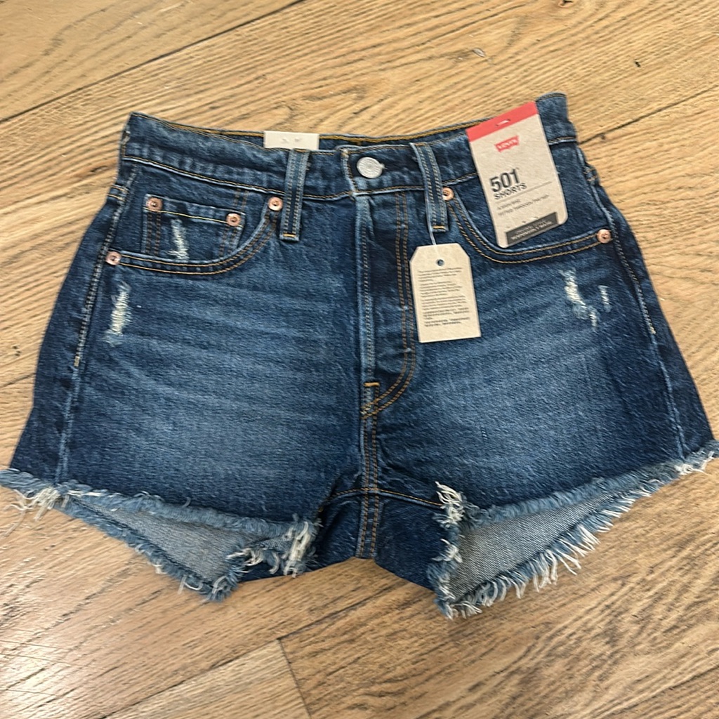Levis 501 Brand New With Tags Jean Shorts
